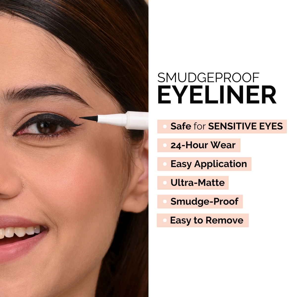 ALL THAT EYE NEED SMUDGE PROOF EYELINER!