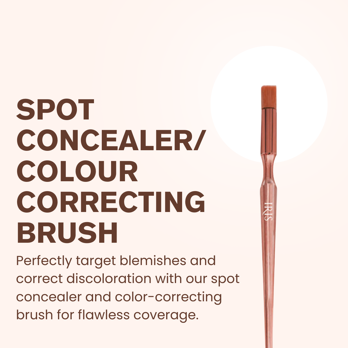 Luminous HD Spot Concealer Brush / Colour Correcting Brush