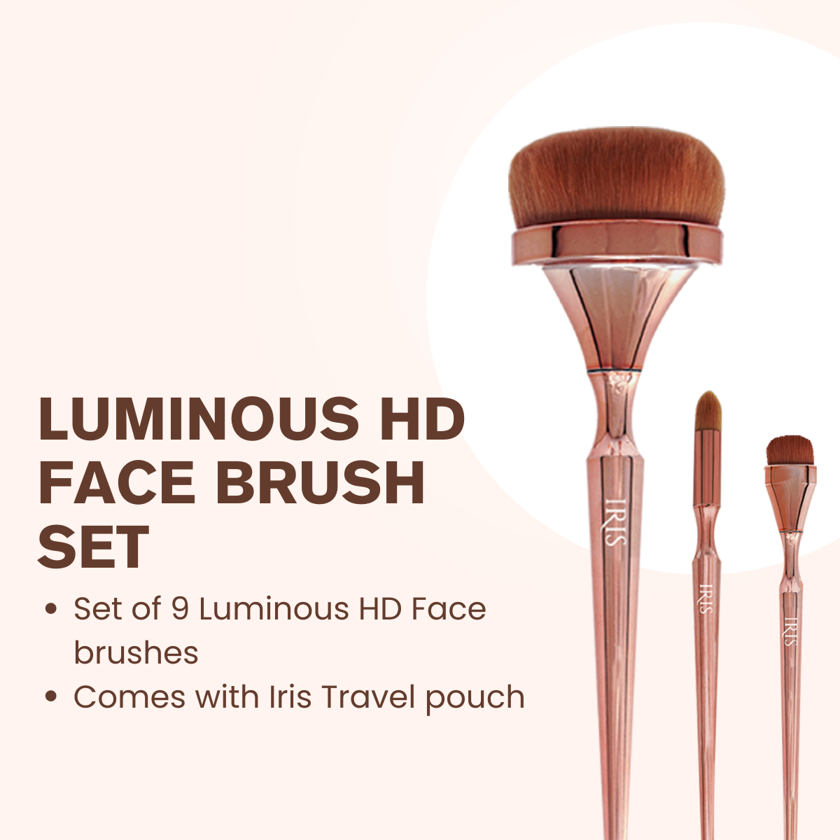 Luminous HD Face Brush Set