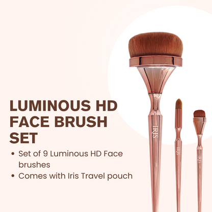 Luminous HD Face Brush Set